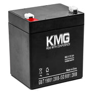 12V 5Ah F1 / F2 Terminal Sealed Lead Acid KMG-5-12 Battery Replaces NP5-12
