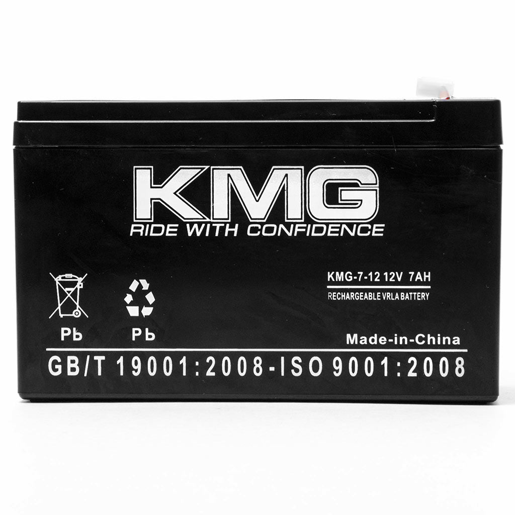 12V 7Ah F1 / F2 Terminal Sealed Lead Acid KMG-7-12 Battery Replaces NP7-12