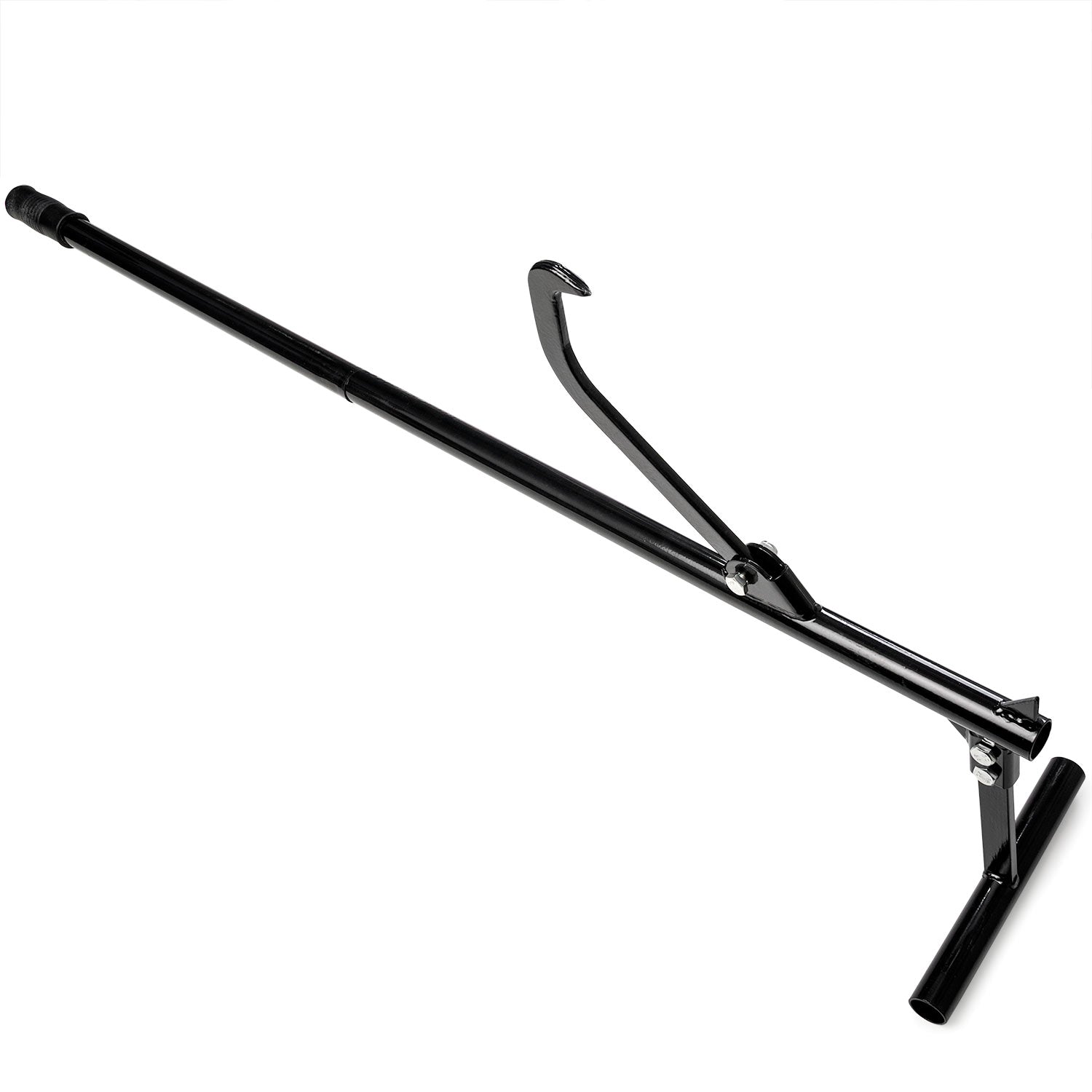 Biltek Steel Handled Timberjack - Log Grabber Cant Hook and Cutting Jack - Black