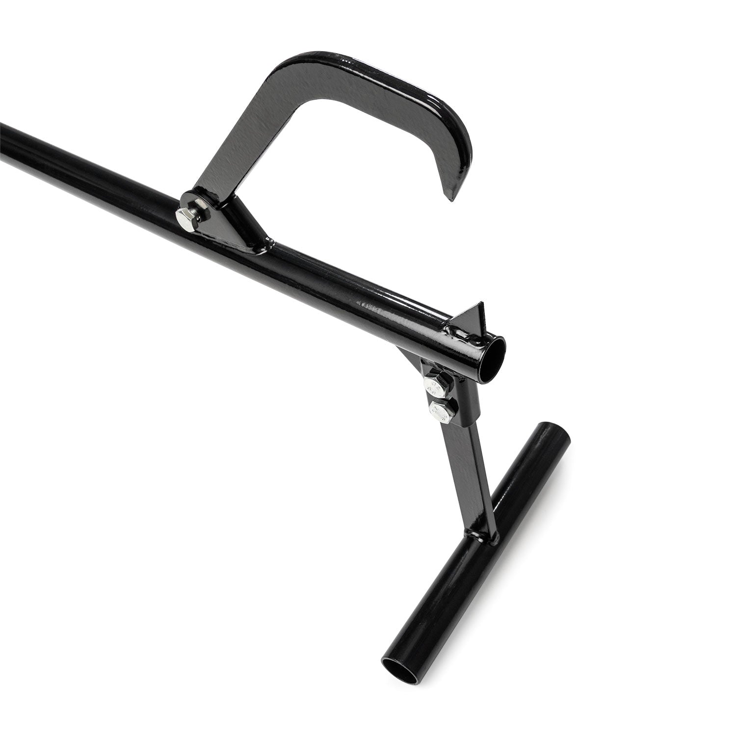 Biltek Steel Handled Timberjack - Log Grabber Cant Hook and Cutting Jack - Black