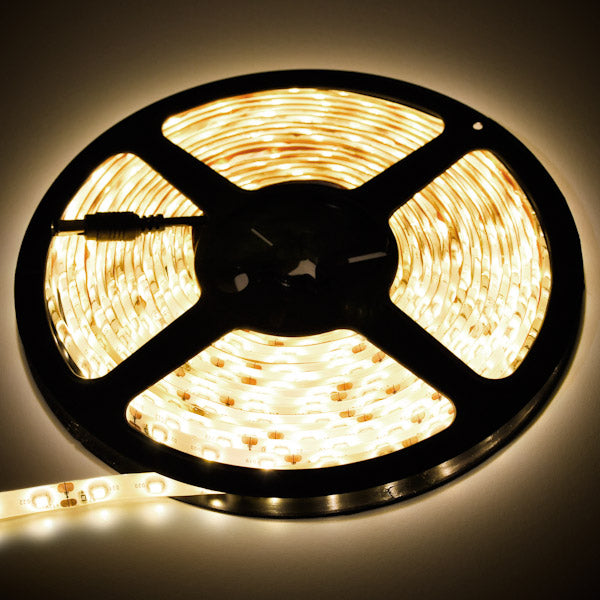 32.8' Feet Warm White 600 LEDs Light Remote Control Dimmer Kit SMD3528 110V Plug