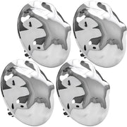 4x Chrome Center Caps Lug Nut Hub Cap Covers for 1997-2004 Ford Expedition F150
