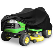 Deluxe 190T Riding Lawn Mower Tractor Storage Cover Fits Decks up to 62" - Black