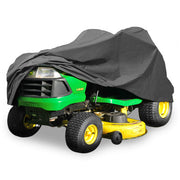 Deluxe Riding Lawn Mower Tractor Cover Fits Decks up to 54" - Dark Grey