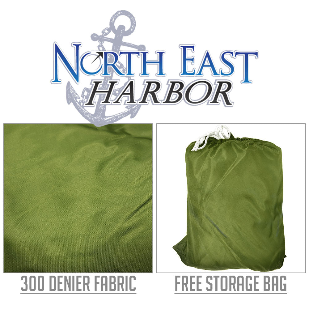 Superior 420D Riding Lawn Mower Tractor Storage Cover Fits Decks up to 54" Green