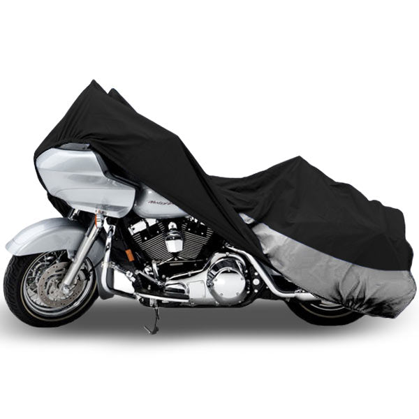 Superior Travel Dust Motorcycle Bike Cover Covers : Fits Up To Length 107" - All Cruiser Bikes, Custom Bikes, Metric And Large Touring Bikes
