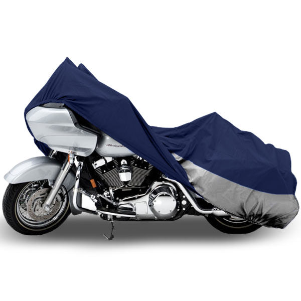 Superior Travel Dust Motorcycle Bike Cover Covers : Fits Up To Length 107" - All Cruiser Bikes, Custom Bikes, Metric And Large Touring Bikes