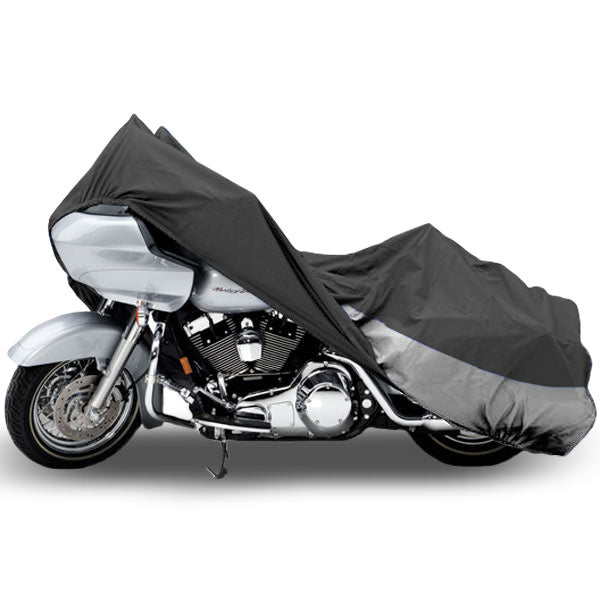 Superior Travel Dust Motorcycle Bike Cover Covers : Fits Up To Length 107" - All Cruiser Bikes, Custom Bikes, Metric And Large Touring Bikes