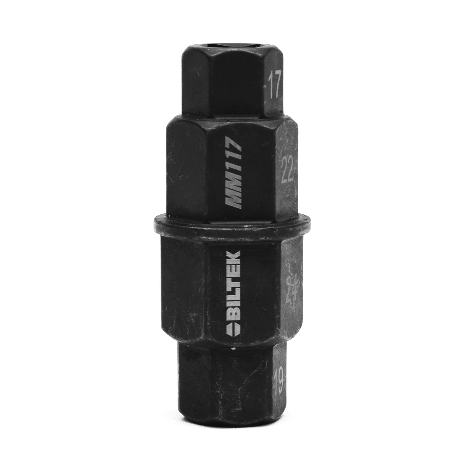 Heavy-Duty Hex Axle Tool-17mm 19mm 22mm 24mm -3/8" Square Drive- Up to 150 ft-lb