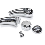 Custom Chrome Motorcycle 3.5" Billet Handlebar Risers (1" bar)