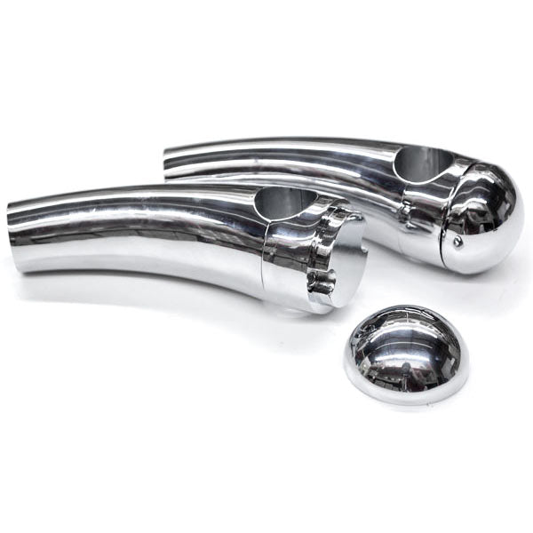 Custom Chrome Motorcycle 4.5" Billet Handlebar Risers (1" bar)