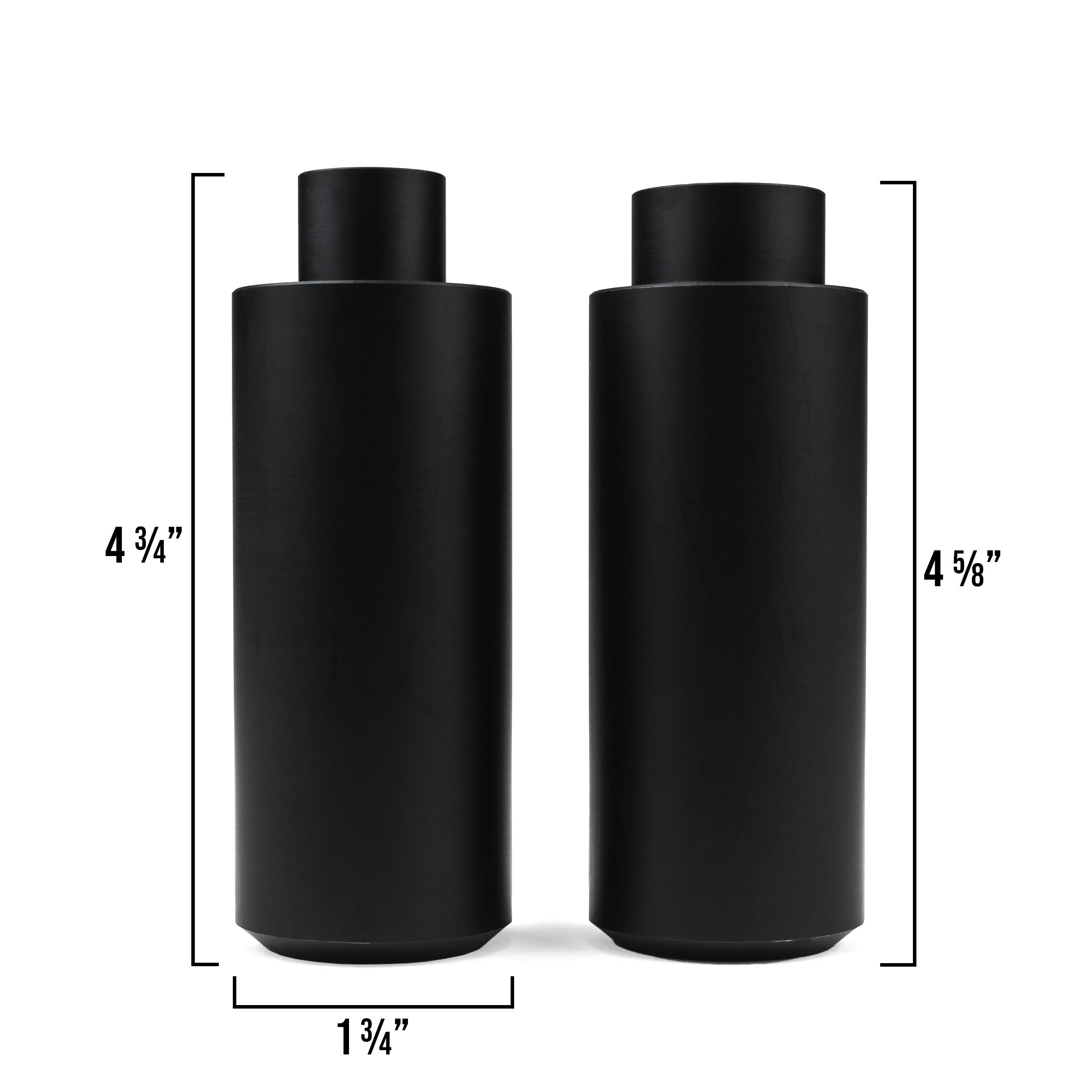 Honda CBR 600 F4 F4i Black Extended Frame Sliders (1999-2006)