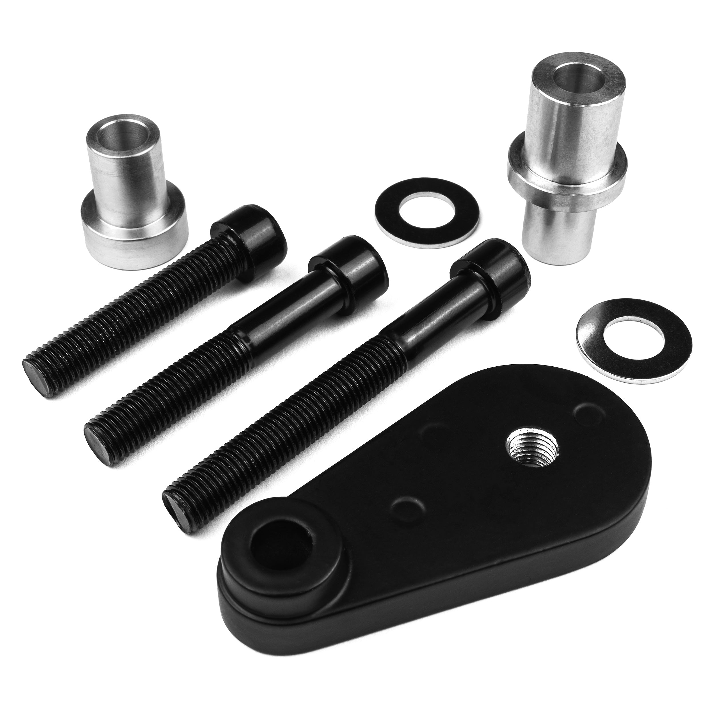 Yamaha YZF R6 R6S No Cut Black Frame Sliders (2003-2009)