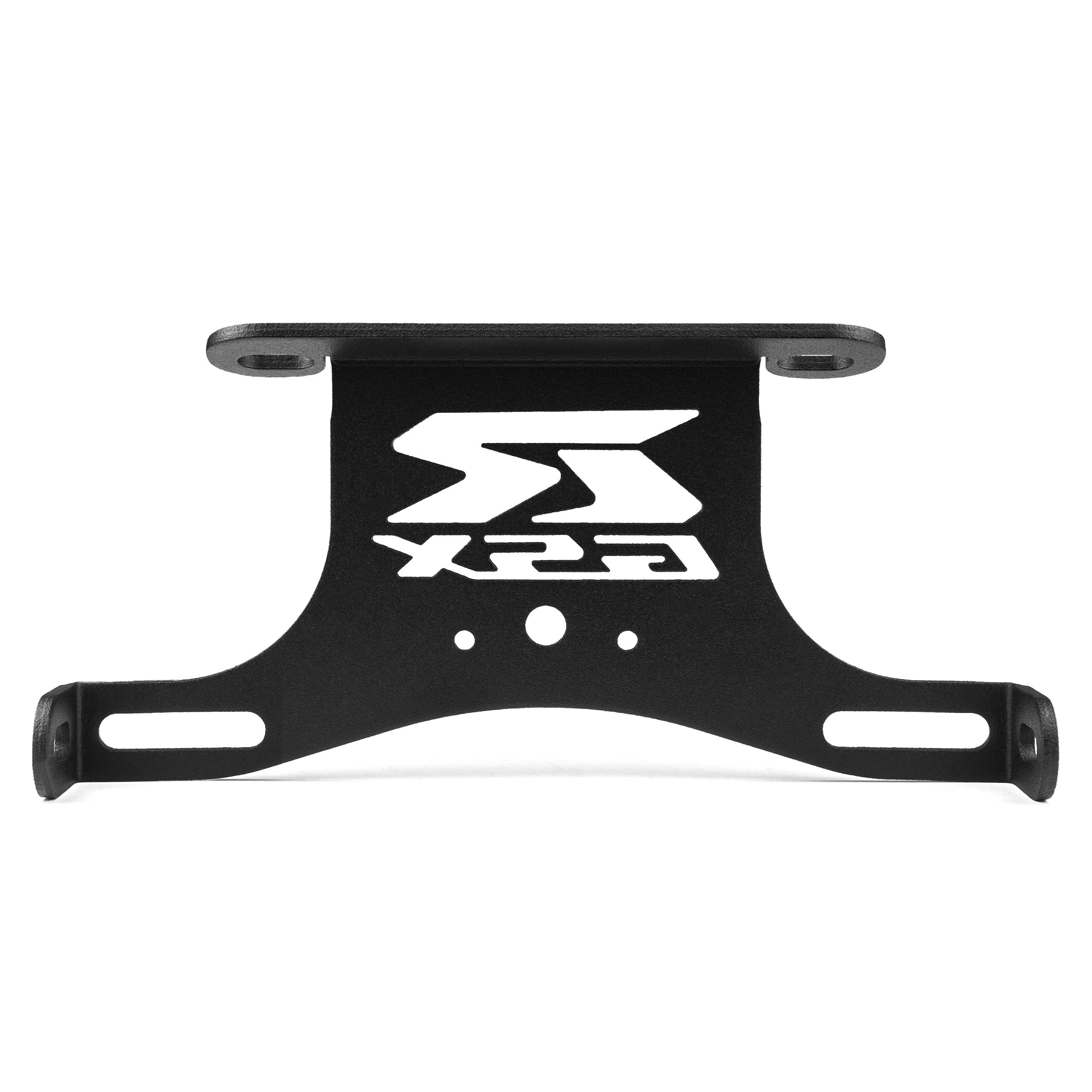 Suzuki GSXR 600 / 750 Fender Eliminator Black Logo Plate Holder (2006-2010)