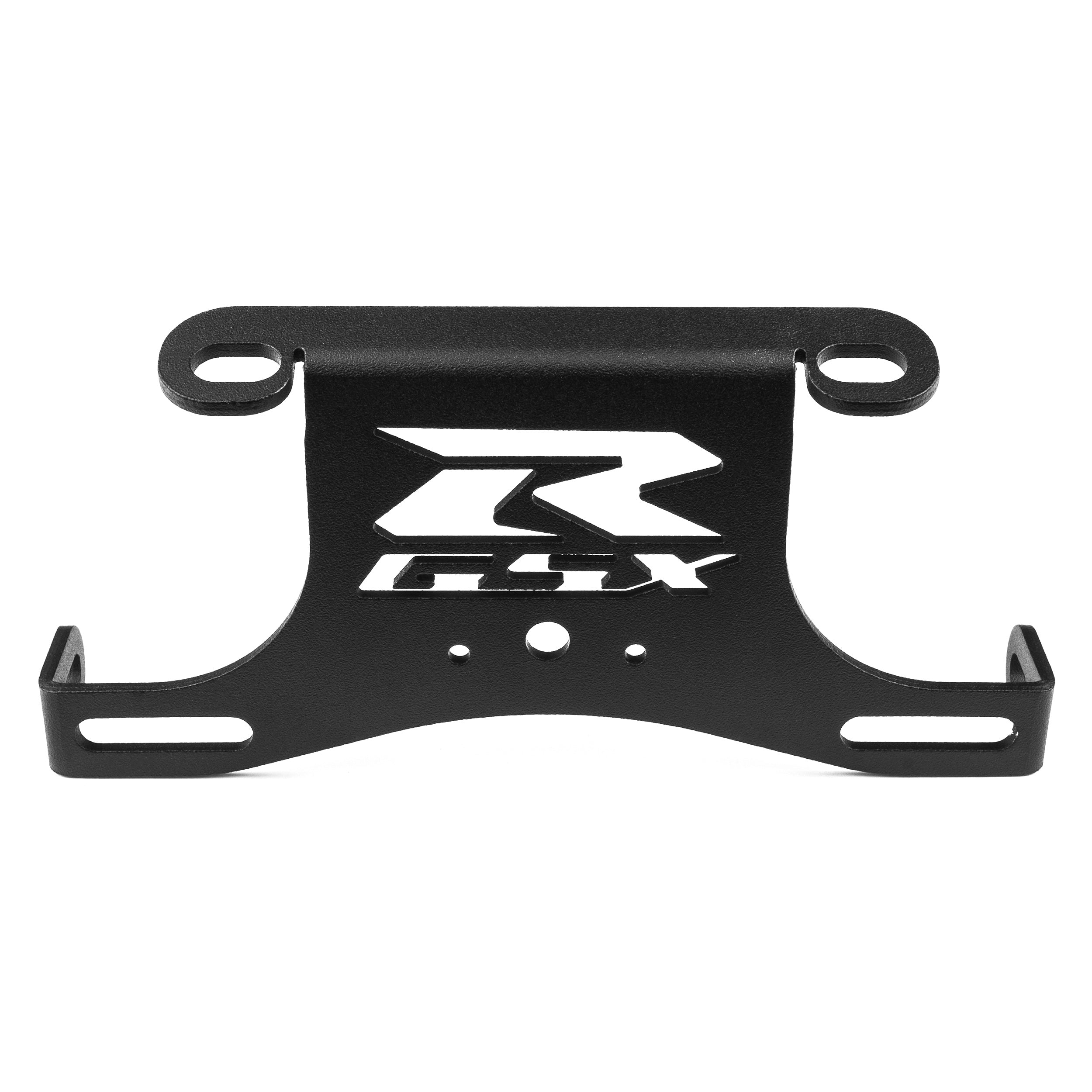 Suzuki GSXR 600 / 750 Fender Eliminator Black Logo Plate Holder (2006-2010)