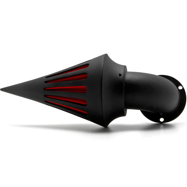 Black Spike Intake Air Cleaner Filter Kit for Harley Davidson Softail, Dyna, Touring, Rocker and More! (2001-2009)