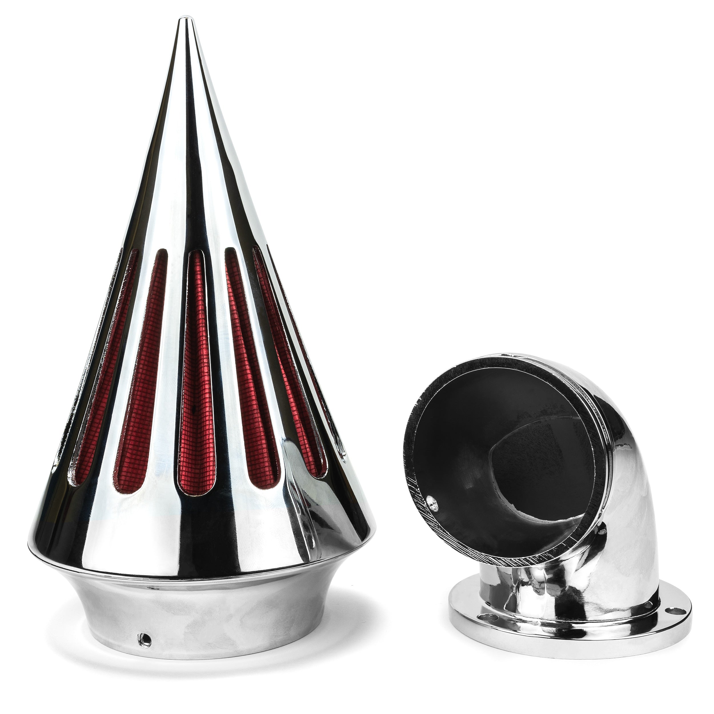Spike Intake Air Cleaner Filter Kit for Harley Davidson Softail, Dyna, Touring, Rocker and More! (2001-2009)