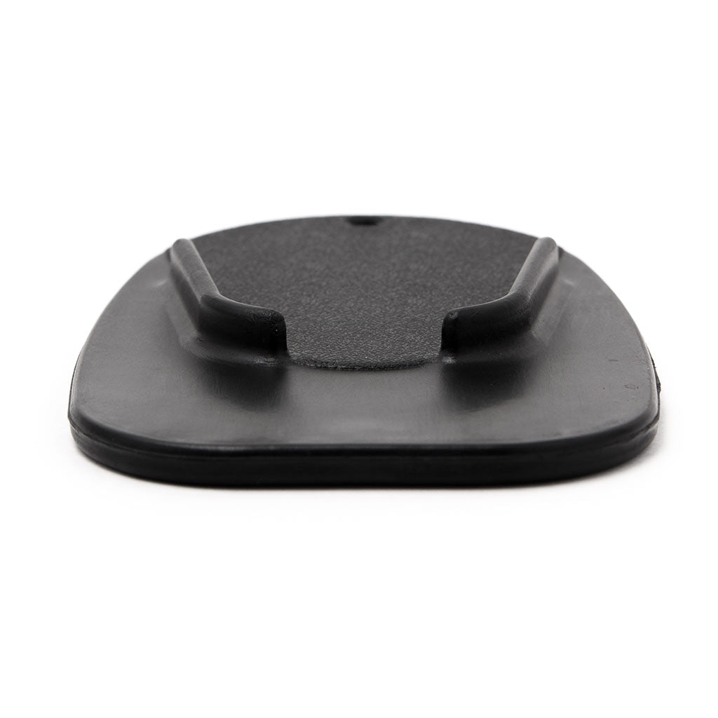 Universal Motorcycle Kickstand Pad Plate Base Black Bike Side Stand Grip Support