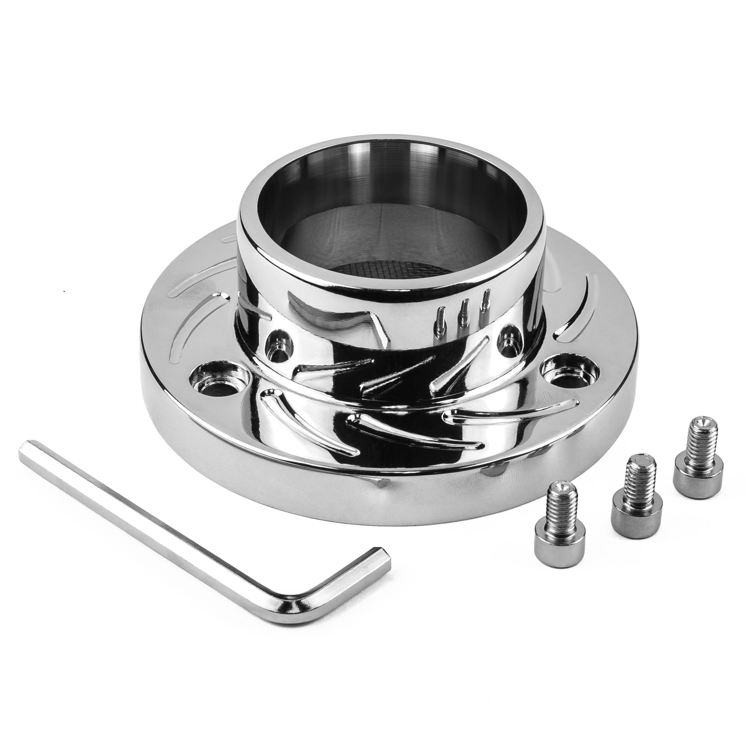 Artic Cat DVX400 / Kawasaki KFX400 / Suzuki LT-Z400 ATV Exhaust Tip Muffler Power Outlet Polished Chrome (All Years)