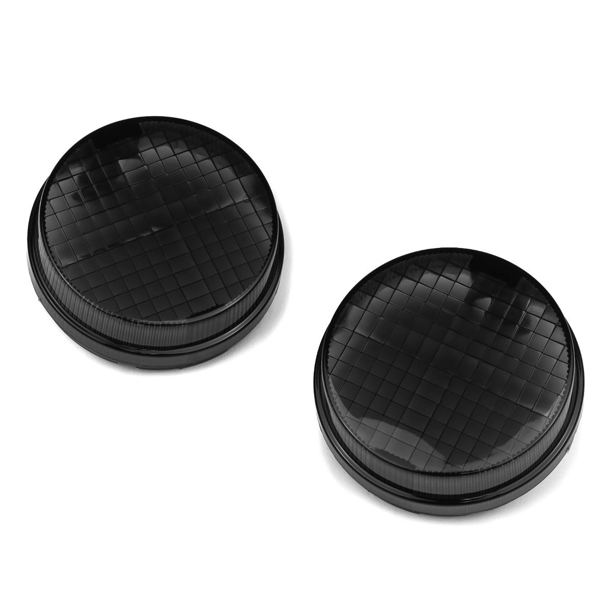 Honda / Kawasaki Smoke Turn Signal Lens - Vulcan 2000 1600 Classic Nomad Shadow Magna and More! (All Years)