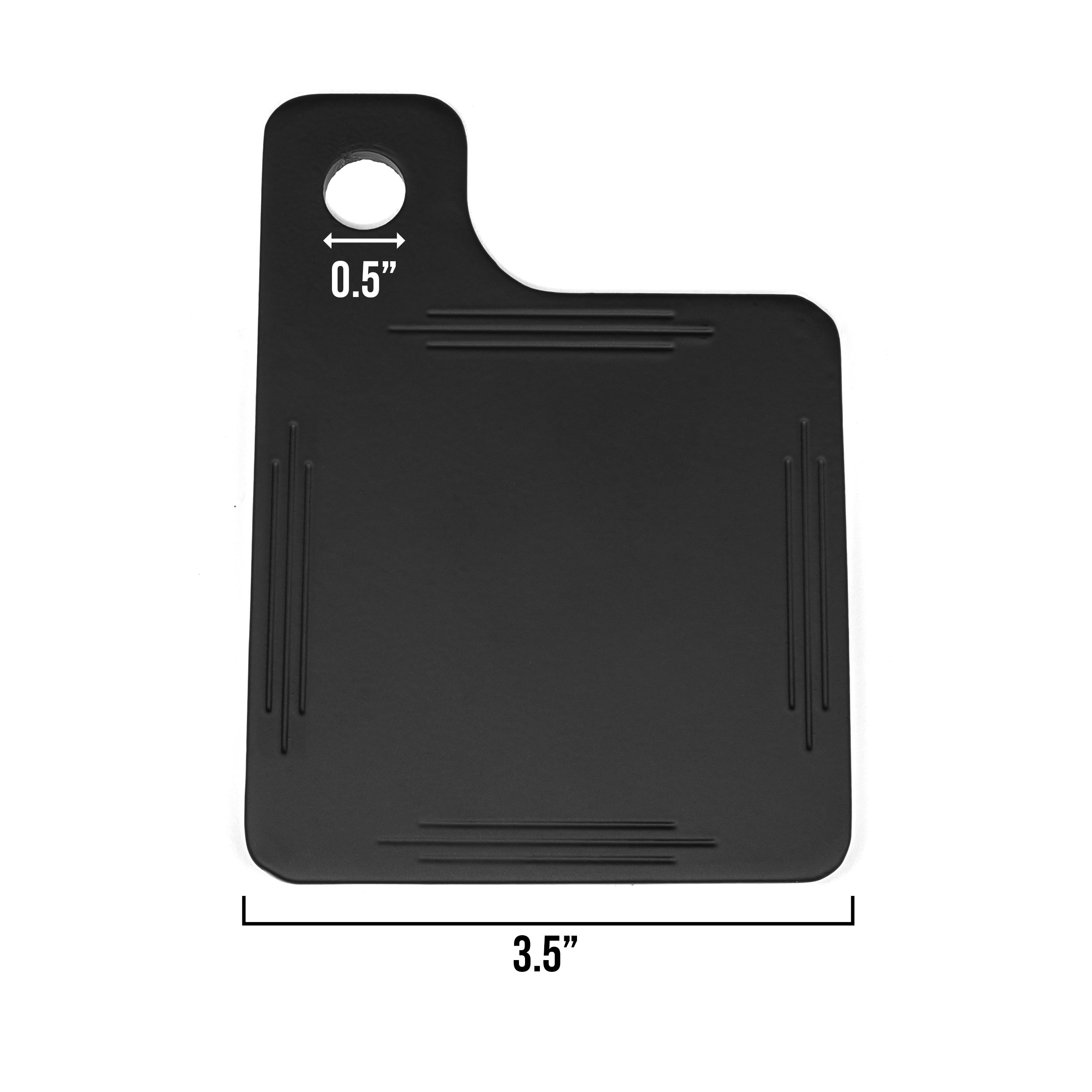 Black Universal Motorcycle Inspection Tag Sticker Renewal License Plate