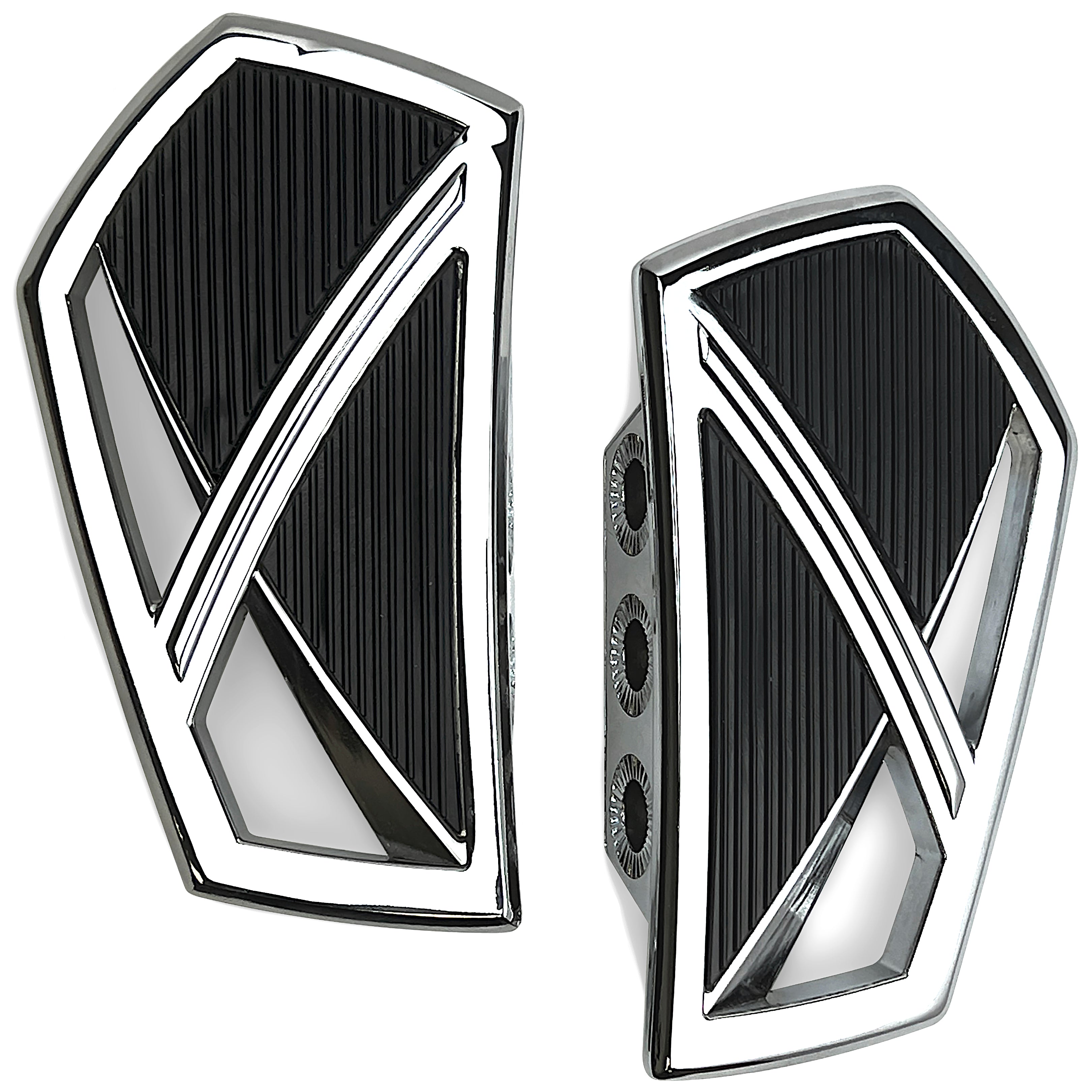 Krator Mini Adjustable Floorboards Compatible with Harley