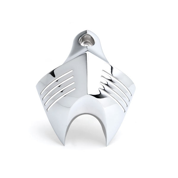 Motorcycle Chrome Horn Cover for Harley Davidson Big Twins Stock Cowbell Horns (1992-2013)