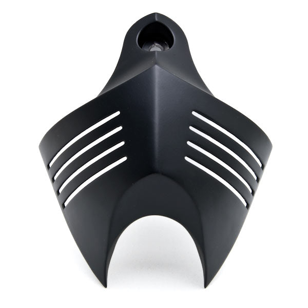Motorcycle Black Big Twins Horn Cover Stock Cowbell Horns For Harley Davidson