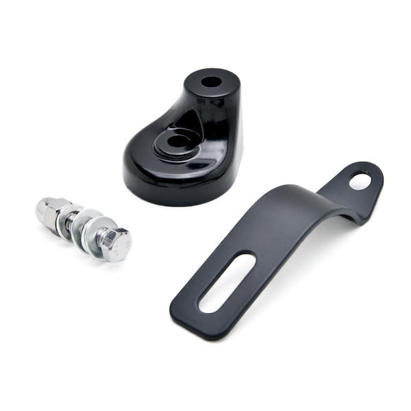 Motorcycle Black Big Twins Horn Cover Stock Cowbell Horns For Harley Davidson