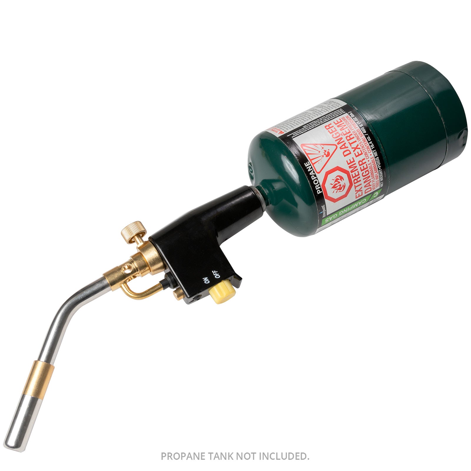Biltek Dual Fuel Hand Torch Kit w/ 3 Nozzles, Air/MAPP & Propane, Welding Torch