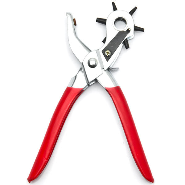 Leather Hole Punch Hand Pliers Belt Holes Punches Plastic Rubber Varies Size New