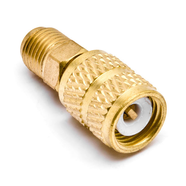 1/4" Male SAE x 5/16" Female SAE Swivel Adapter for R410a Mini Split HVAC System