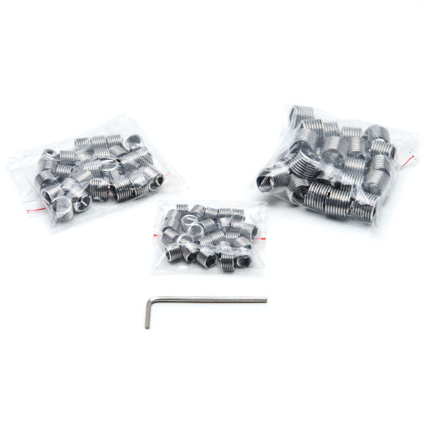 89pc Professional Thread Repair Rethread Kit Restoring Damaged Threads M6 M8 M10