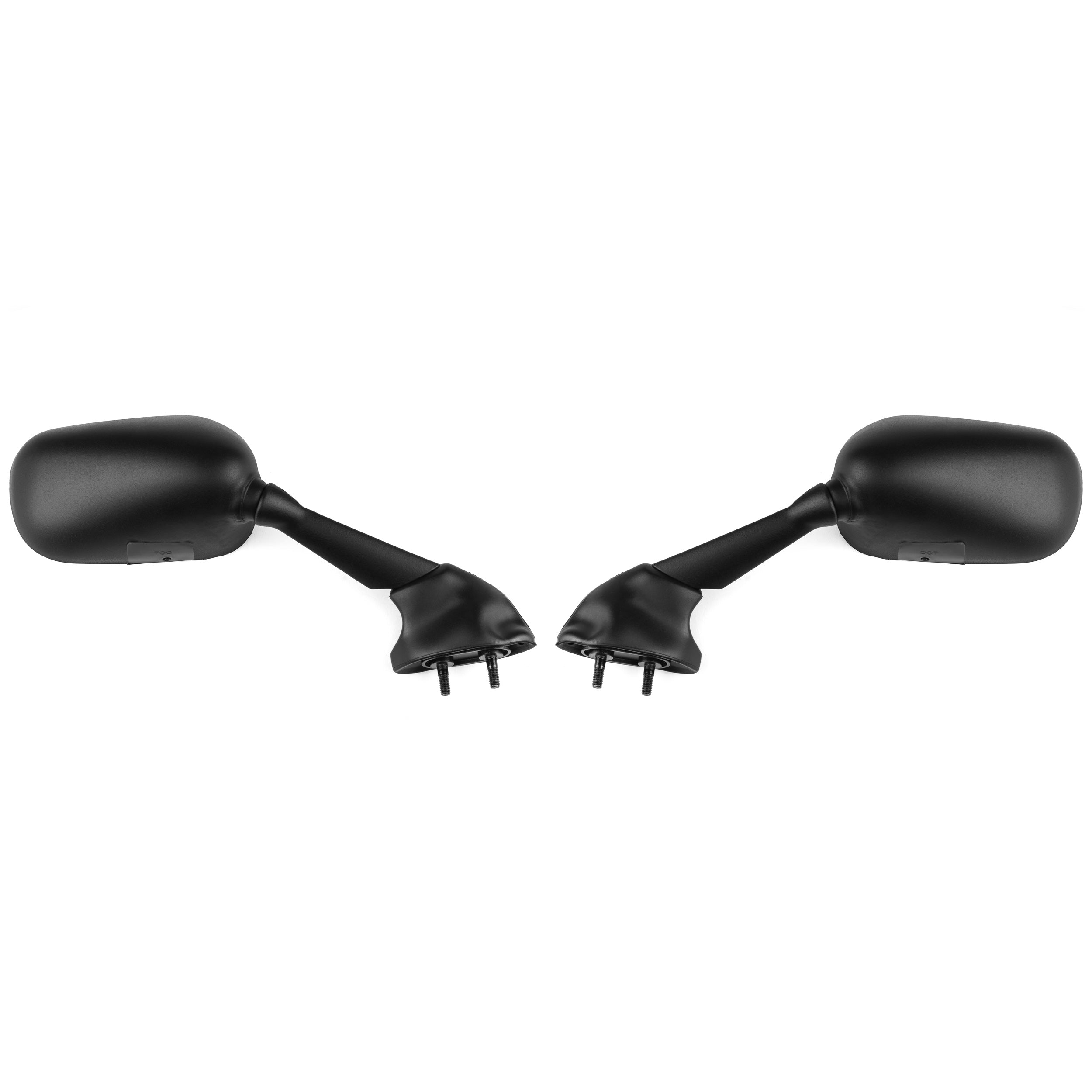 Yamaha Black OEM Style Racing Mirrors - Left & Right Set - YZF R1 R6 (2006-2008)
