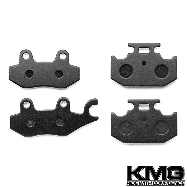 1991-1997 Yamaha WR 250 Front + Rear Non-Metallic Organic NAO Brake Pads Set
