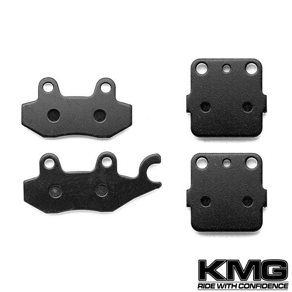 1992-1994 Husqvarna TC 610 Front + Rear Non-Metallic Organic NAO Brake Pads Set