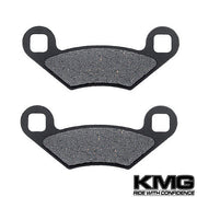 2008-2011 Polaris 525 Outlaw IRS Rear Non-Metallic Organic NAO Disc Brake Pads Set