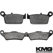 2002-2007 TM MX 250 F (4T) Front + Rear Non-Metallic Organic NAO Brake Pads