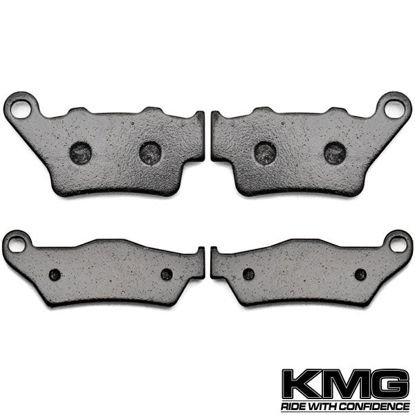 1995-2004 Husqvarna CR 250 Front + Rear Non-Metallic Organic NAO Brake Pads
