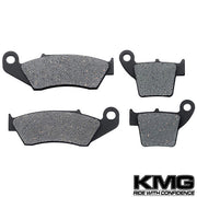 2004-2011 Honda CRF 250 R RA RB Front + Rear Non-Metallic Organic NAO Brake Pads Set