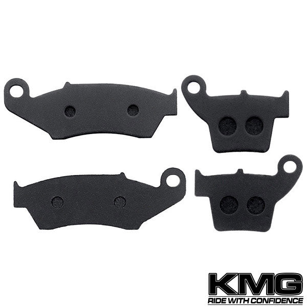 2004-2011 Honda CRF 250 R RA RB Front + Rear Non-Metallic Organic NAO Brake Pads Set