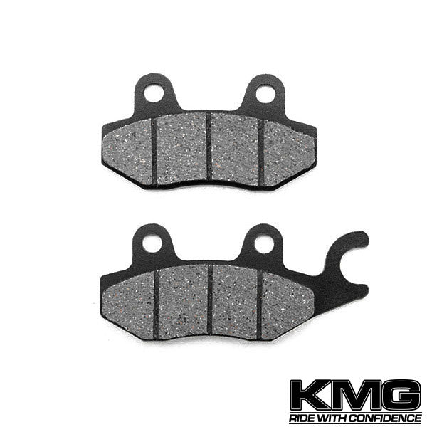 2004-2009 Daelim Roadwin 125 Rear Non-Metallic Organic NAO Disc Brake Pads Set