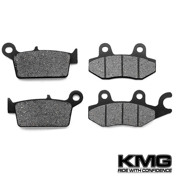 2004 Honda NSR 50 R (RS50) Mini 50 Front + Rear Non-Metallic Organic NAO Brake Pads Set