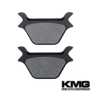 1987-1999 Harley Davidson Softail Rear Non-Metallic Organic NAO Disc Brake Pads Set