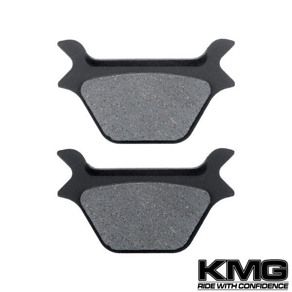 1987-1999 Harley Davidson Softail Rear Non-Metallic Organic NAO Disc Brake Pads Set
