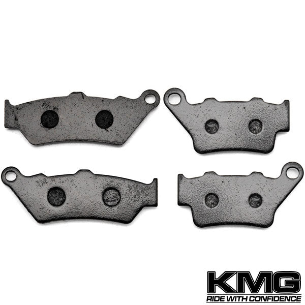 2007-2008 KTM 690 Rally Factory Rep Front + Rear Non-Metallic Organic NAO Brake Pads