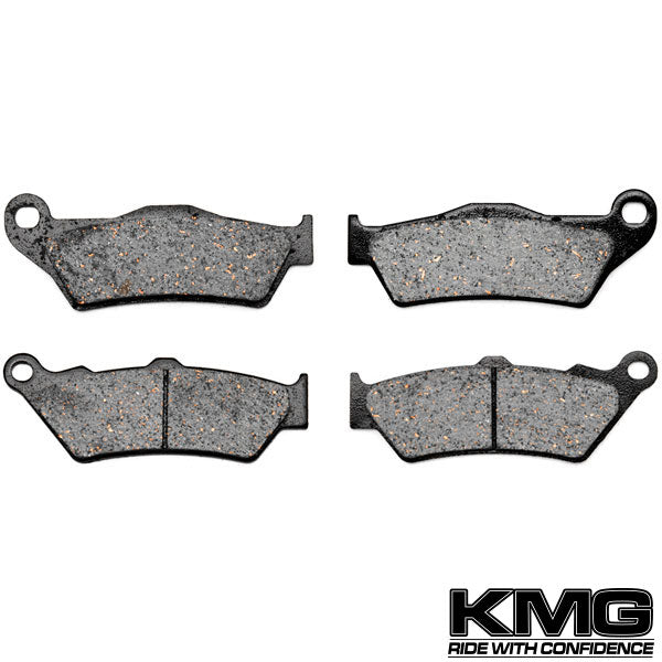 2005-2009 BMW HP-2 Enduro Front + Rear Non-Metallic Organic NAO Brake Pads