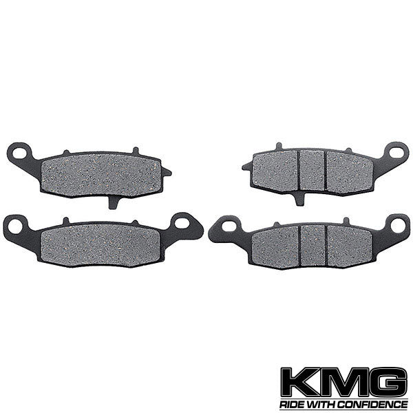 1995-1997 Kawasaki GPz 1100 Front Non-Metallic Organic NAO Disc Brake Pads Set