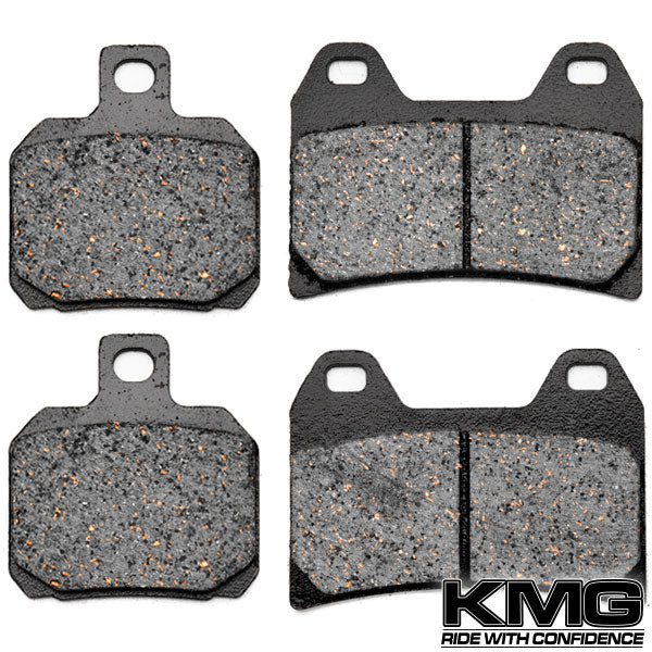 2002 Ducati 900 Sport Front + Rear Non-Metallic Organic NAO Brake Pads