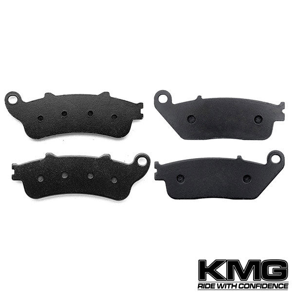 2002-2010 Honda FSC 600 Silverwing Non ABS Front + Rear Non-Metallic Organic NAO Brake Pads Set